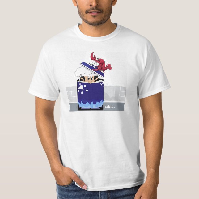 Camiseta Lagosta engraçada (Frente)