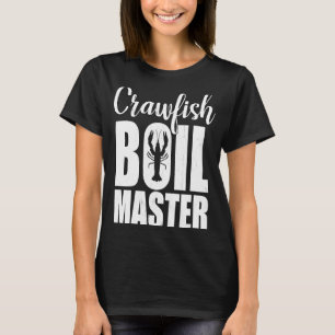 Camiseta Lagosta Lagosta Mestre Mens Crawfish Creme