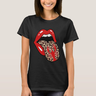 Camiseta Lagosta Leopardo Lagosta Lagosta Lagosta Engraçada