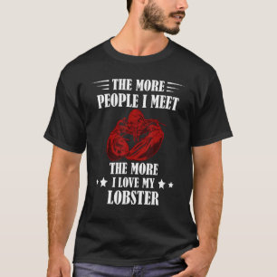 Camiseta Lagosta Mais Pessoas De Lagosta