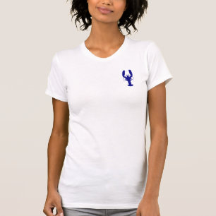 Camiseta Lagosta Marinho Azul Costeira