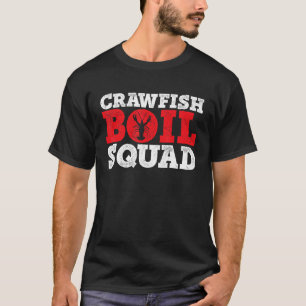Camiseta Lagosta Naufrágio Lata-Lábio Crayfish Mudbug Festi