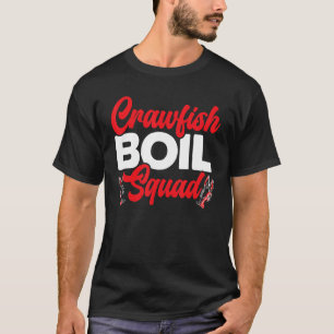 Camiseta Lagosta Naufrágio Lata-Lábio Crayfish Mudbug Festi