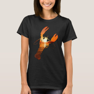 Camiseta Lagosta Silhouette Earth Day And Ocean Week