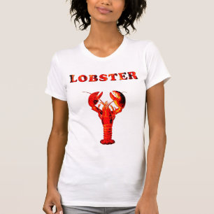 Camiseta lagosta vermelha