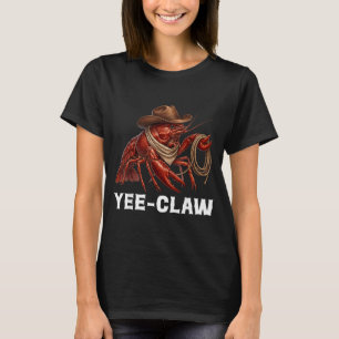 Camiseta Lagosta Yee-Claw Boil de Frutos do Mar Crustáceo M
