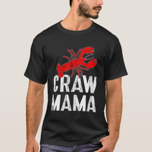 Camiseta Lagostas Boias Adoram Crayfish Cruzado Mama Lagost