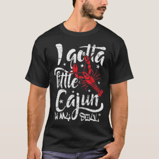 Camiseta Lagostim Arrefecem Pequeno Cajun Na Minha Alma Pei