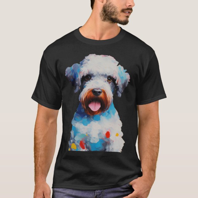 Camiseta Lagotto Romagnolo Dog  Tongue out Pop (Frente)