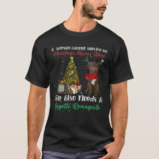 Camiseta Lagotto Romagnolo Reindeer Ornamento de Árvores de