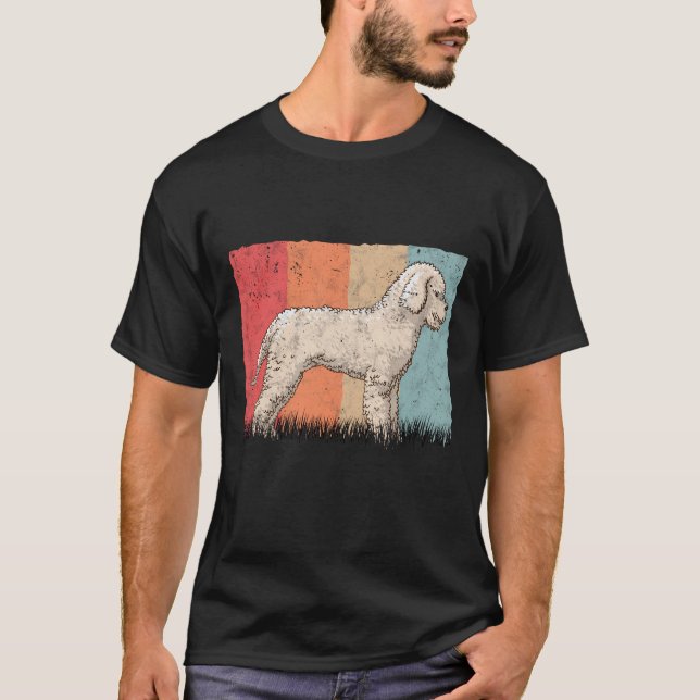 Camiseta Lagotto Romagnolo Vintage Lagotti Retro (Frente)