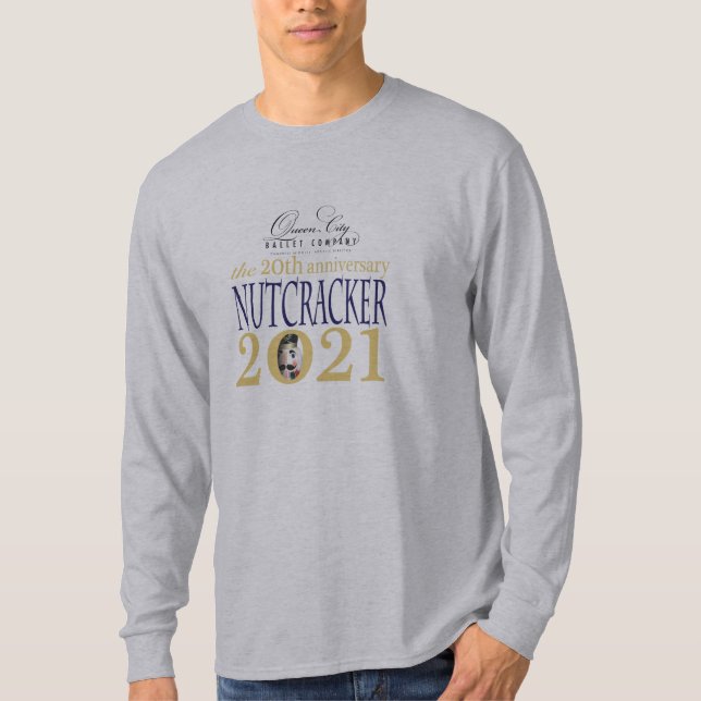 Camiseta lágrima de manga masculina (Frente)