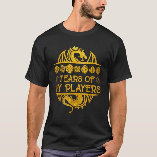 Camiseta Lágrimas dos Meus Jogadores 1 (Frente)