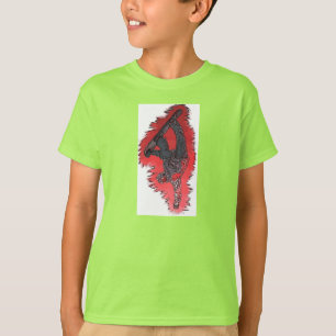 Camiseta Lágrimas vermelhas