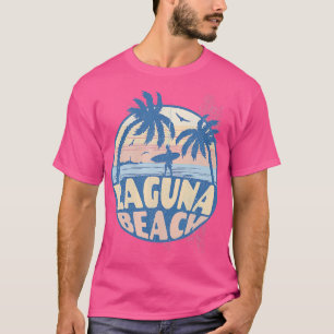 Camiseta Laguna California Beach Surf Vacina de Verão Vinta