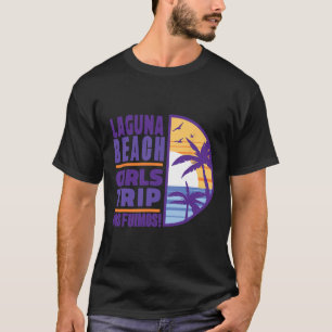 Camiseta Laguna Califórnia Ca Praia Viagem de Meninas Féria