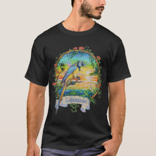 Camiseta Lahaina, Maui Vintage — Papagaio Tropical Sunset B