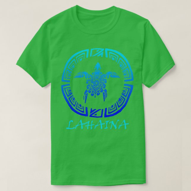 Camiseta Lahaina, Maui Vintage Retro Throwback Vacer Sou (Frente do Design)