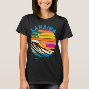 Camiseta Lahaina Retro 1980 Style Hawaii Beach