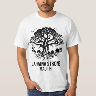 Camiseta Lahaina Strong Maui Hawaii Antiga Árvore Banyan