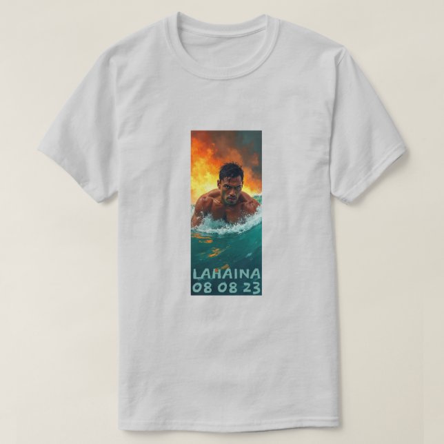Camiseta Lahaina Tribute (Frente do Design)
