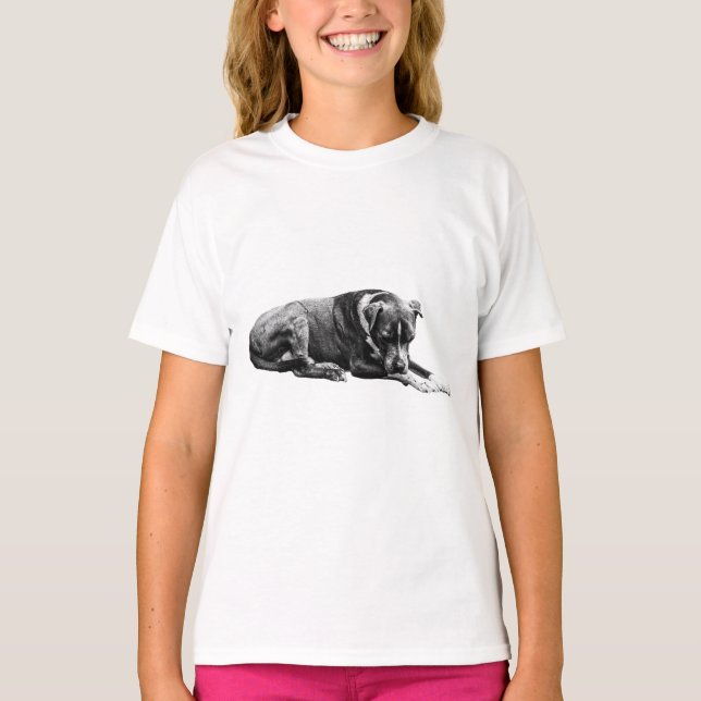 Camiseta Laid Back Dog Tee (Frente)