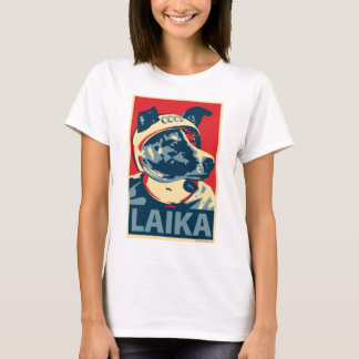 Camiseta Laika o cão do espaço - Laika: Parte superior das