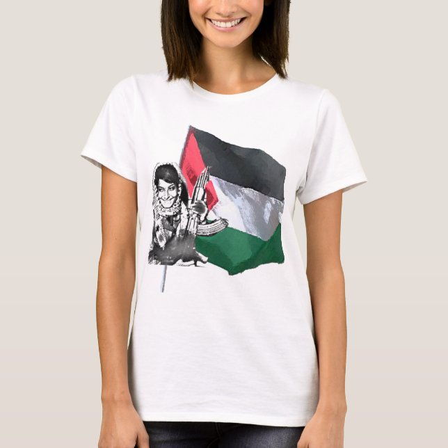 Camiseta Laila Khaled (Frente)