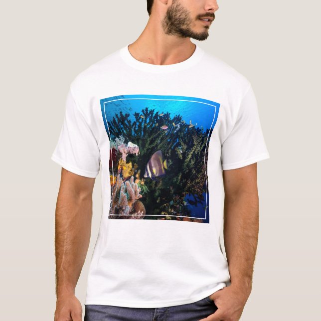 Camiseta Laja Ampat 4 subaquáticos (Frente)