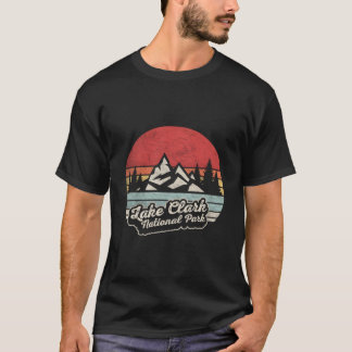 Camiseta Lake Clark National Park Map