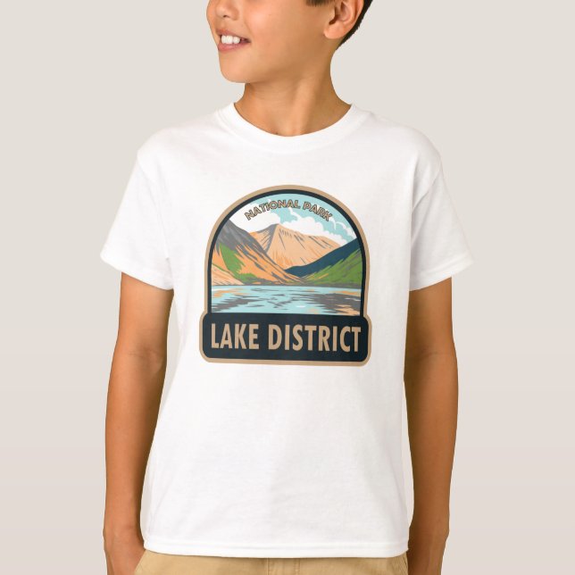 Camiseta Lake District National Park Wasdale Head Inglaterr (Frente)