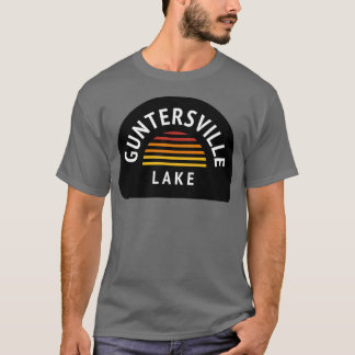 Camiseta Lake Guntersville Sunset Triblend