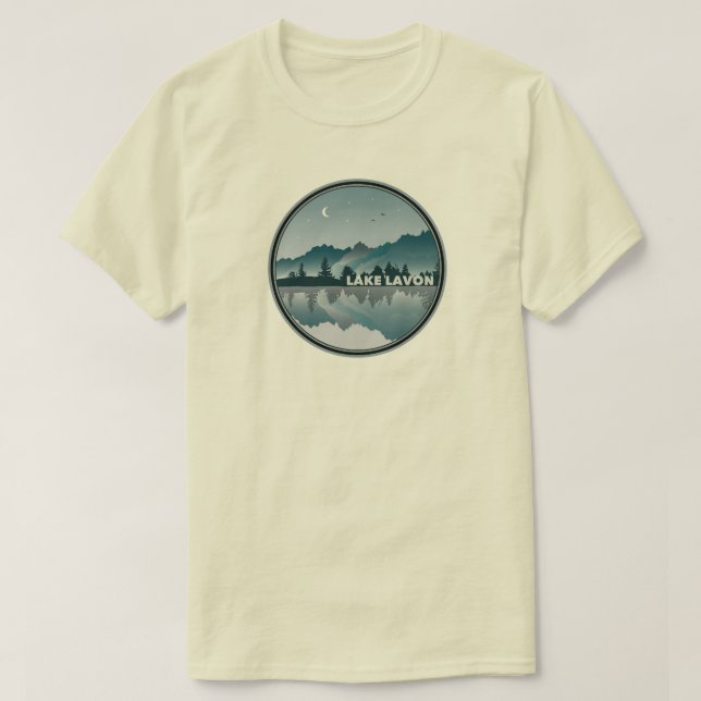 Camiseta Lake Lavon Texas Refletion (Frente do Design)