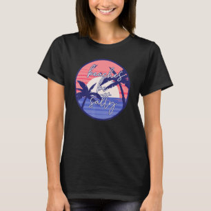 Camiseta LAKE LIFE porque as praias são salty Beach Meme