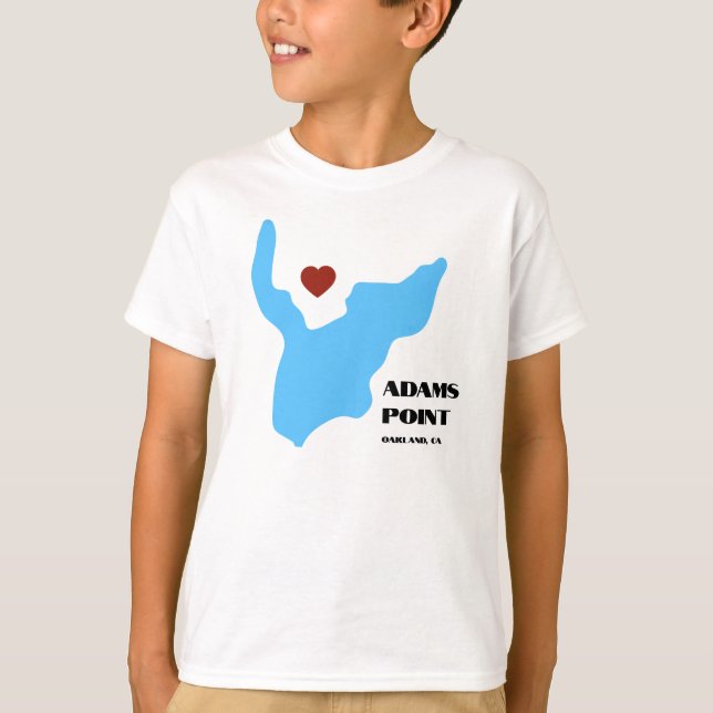 Camiseta Lake Love Kids T-Shirt (Frente)