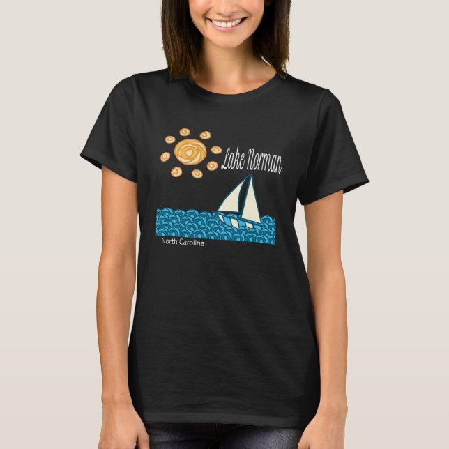 Camiseta Lake Norman North Carolina (Frente)