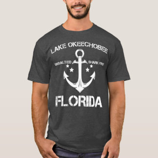 Camiseta LAKE OKEECHOBEE FLORIDA — Campanha de Pesca Engraç