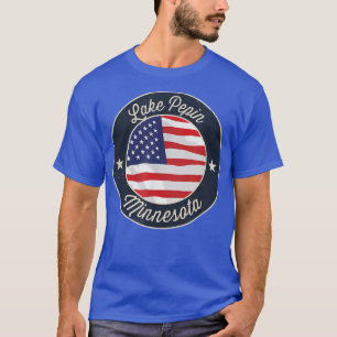 Camiseta Lake Pepin - Patriótico Minnesota Souvenir T-Shirt