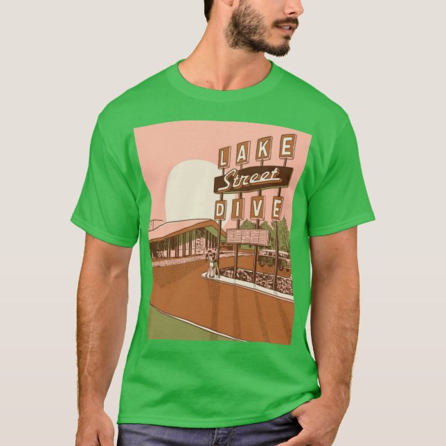 Camiseta Lake Street Dive retro (Frente)