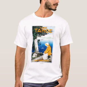 Camiseta Lake Tahoe PosterLake relativo à promoção Tahoe,