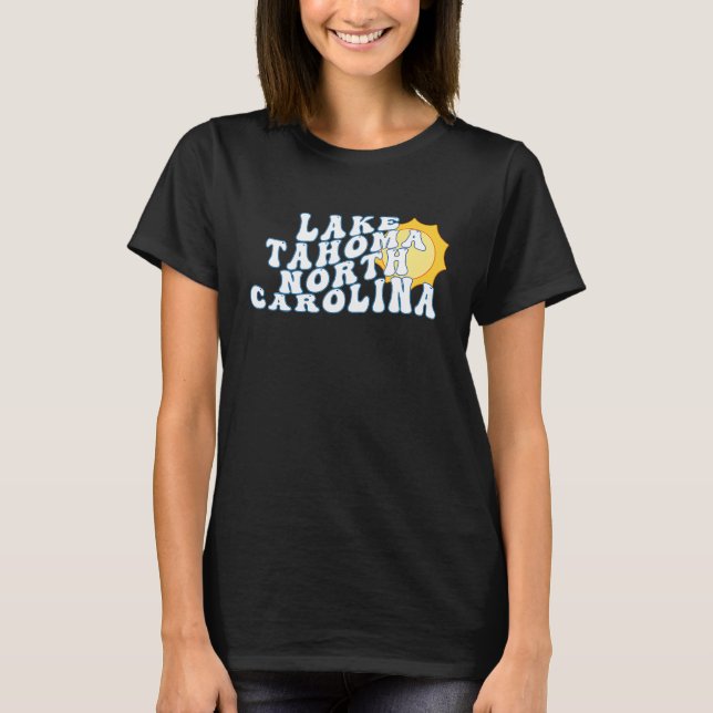 Camiseta Lake Tahoma North Carolina NC Vacation Souvenir (Frente)