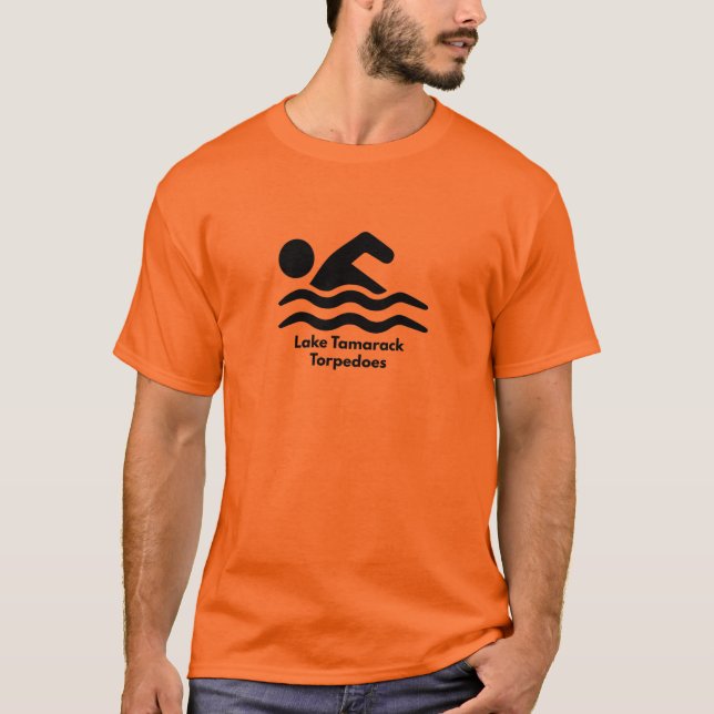 Camiseta Lake Tamarack Swim Team t-shirt (Frente)
