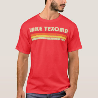 Camiseta LAKE TEXOMA TEXAS Campanha de pesca engraçado Gif 
