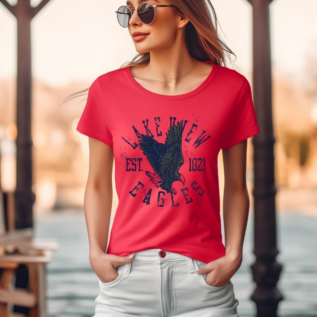 Camiseta Lake View Eagles T-Shirt (Criador carregado)