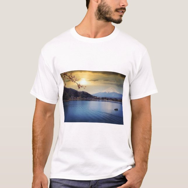 Camiseta Lake View Serenity (Frente)