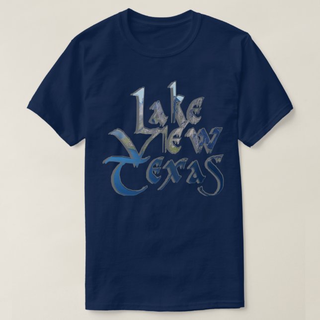 Camiseta Lake View Texas 1 (Frente do Design)