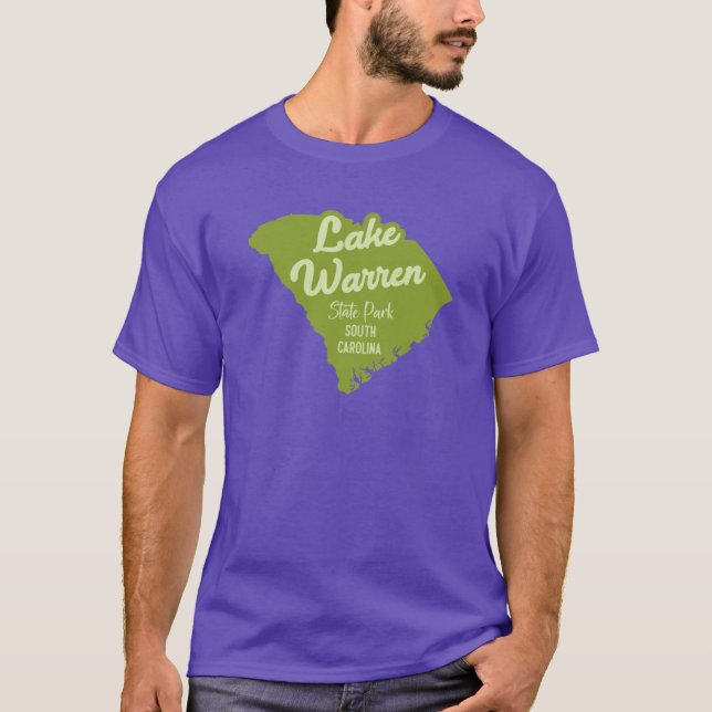 Camiseta Lake Warren State Park South Carolina girl (Frente)