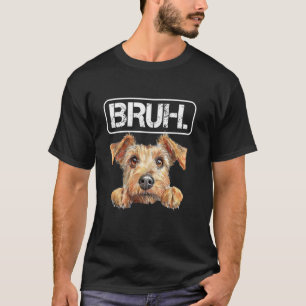 Camiseta Lakeland Terrier Bruh Amante de Cachorro Engraçado