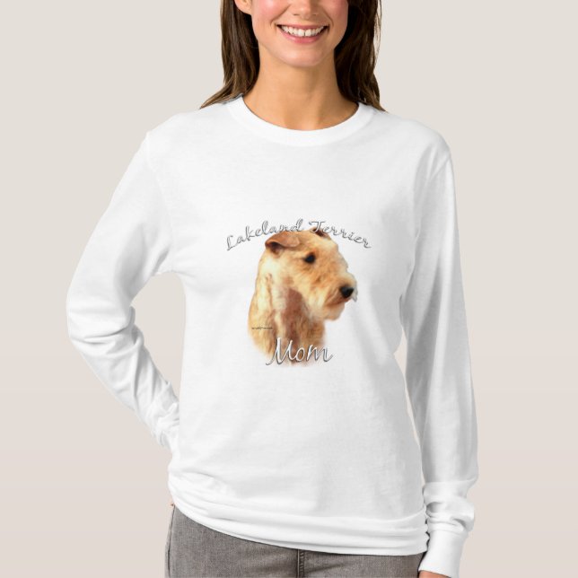 Camiseta Lakeland Terrier Mãe 2 (Frente)