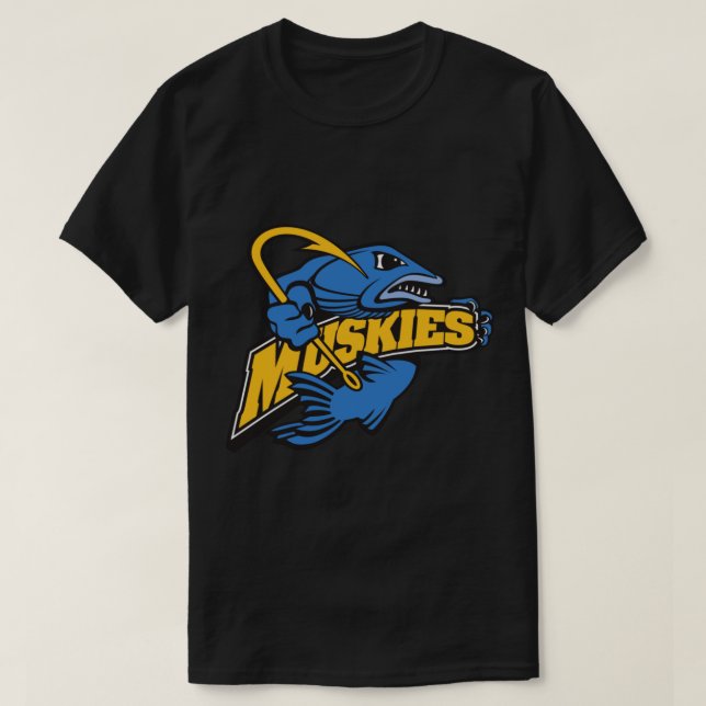 Camiseta Lakeland University muskies Sticker (Frente do Design)